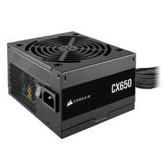 Corsair 650W CX650 PSU, Fully Wired, 80+ Bronze, Thermally Controlled Fan - FIXgenie