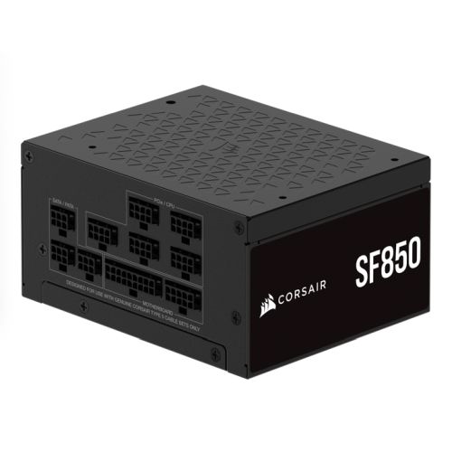 Corsair 850W SF Series SF850 SFX PSU, Fully Modular, 80+ Platinum, Fluid Dynamic Fan, ATX 3.1, PCIe 5.1, SFX - to - ATX Bracket - FIXgenie