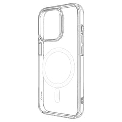 QDOS iPhone 15, 15 Pro Clear Case with MagSafe Charging Hybrid Force with Snap - FIXgenie