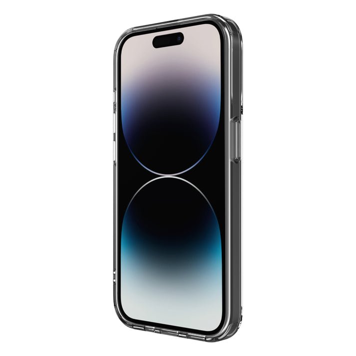 QDOS iPhone 15, 15 Pro Clear Case with MagSafe Charging Hybrid Force with Snap - FIXgenie