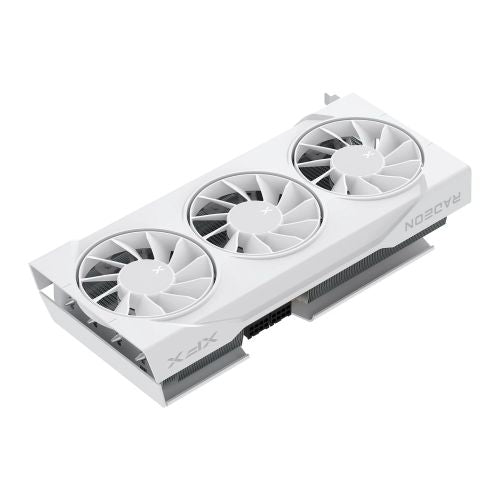 XFX Swift RX9070 OC White Triple 90mm Fan Gaming Edition, PCIe5, 16GB DDR6, HDMI, 3 DP, 2700MHz Clock, Overclocked - FIXgenie