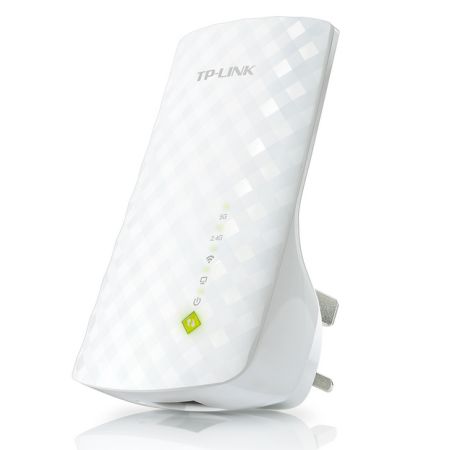TP - LINK (RE200) AC750 (300+433) AC Dual Band Wall - Plug WiFi Range Extender - FIXgenie