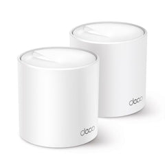 TP - LINK (DECO X50) AX3000 Dual Band Wireless Whole Home Mesh Wi - Fi 6 System, 2 Pack, 3x LAN, OFDMA & MU - MIMO, TP - Link HomeShield - FIXgenie