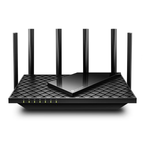 TP - LINK (Archer AXE75) AXE5400 Wi - Fi 6E Tri - Band GB Router, OneMesh, USB, Ultra - Low Latency, OFDMA, HomeShield, Alexa Voice Control - FIXgenie