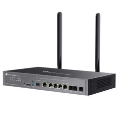 TP - LINK (DR3220v - 4G) Omada 4G+ Cat6 Gigabit Rackmount DSL Gateway, 4G+ Cat6 up to 300Mbps, VDSL2 35b, USB, VoIP Support, Centralized Management, Desktop / Rack - Mounting - FIXgenie