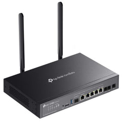 TP - LINK (DR3220v - 4G) Omada 4G+ Cat6 Gigabit Rackmount DSL Gateway, 4G+ Cat6 up to 300Mbps, VDSL2 35b, USB, VoIP Support, Centralized Management, Desktop / Rack - Mounting - FIXgenie
