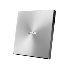 Asus (ZenDrive U9M) External Slimline DVD Re - Writer, USB - A / USB - C, 8x, Black, M - Disc Support, Cyberlink Power2Go 8, Silver - FIXgenie