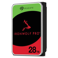 Seagate 3.5", 28TB, SATA3, IronWolf Pro NAS Hard Drive, 7200RPM, 512MB Cache, CMR, OEM 