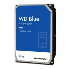 WD 3.5", 4TB, SATA3, Blue Series Hard Drive, 5400RPM, 256MB Cache, OEM - FIXgenie