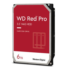 WD 3.5", 6TB, SATA3, Red Plus NAS Hard Drive, 5400RPM, 256MB Cache, OEM - FIXgenie