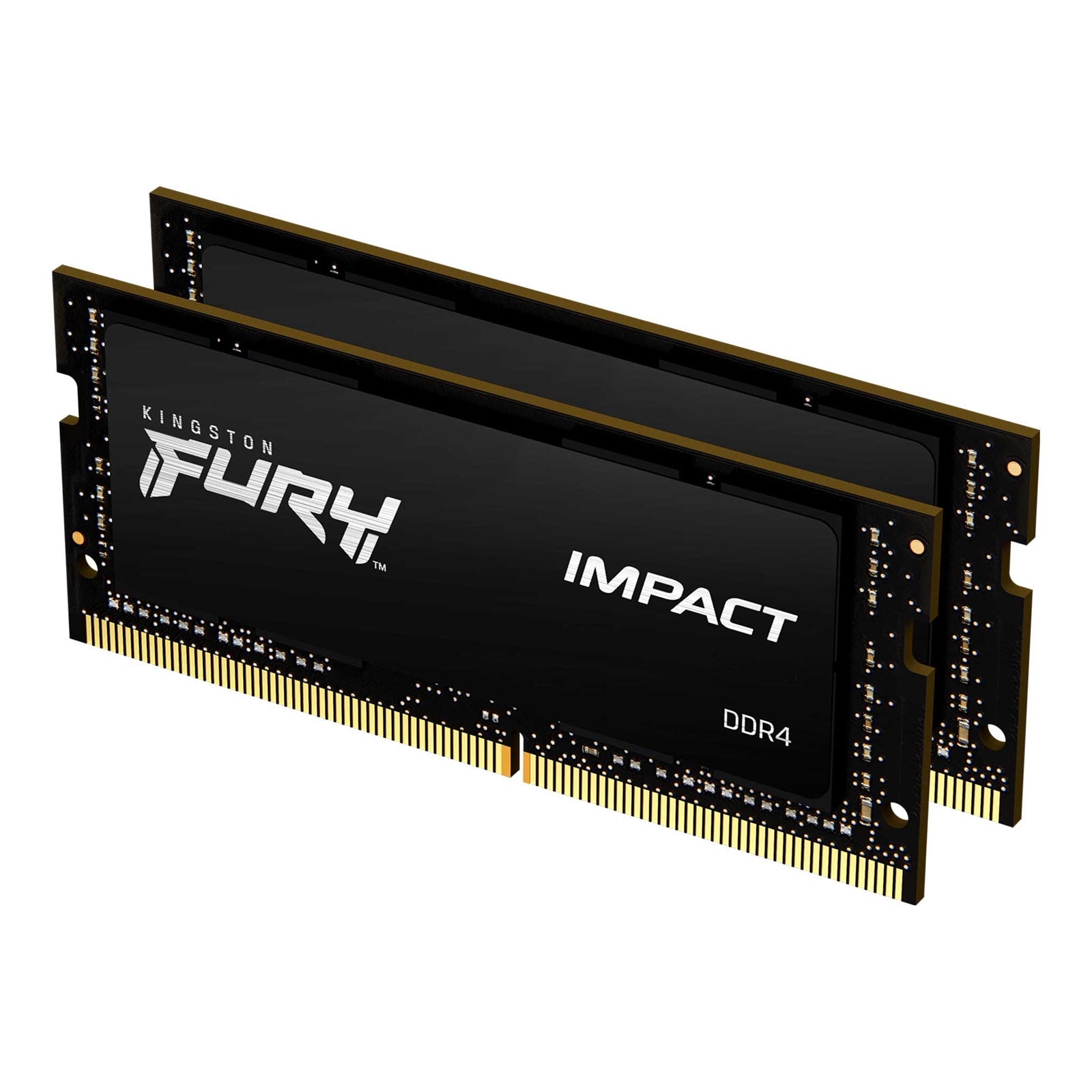 Kingston Fury Impact KF432S20IBK2/16 16GB DDR4 (2x8GB) 3200MHz, Non ECC, CL20, 1.2V, SODIMM Memory - FIXgenie