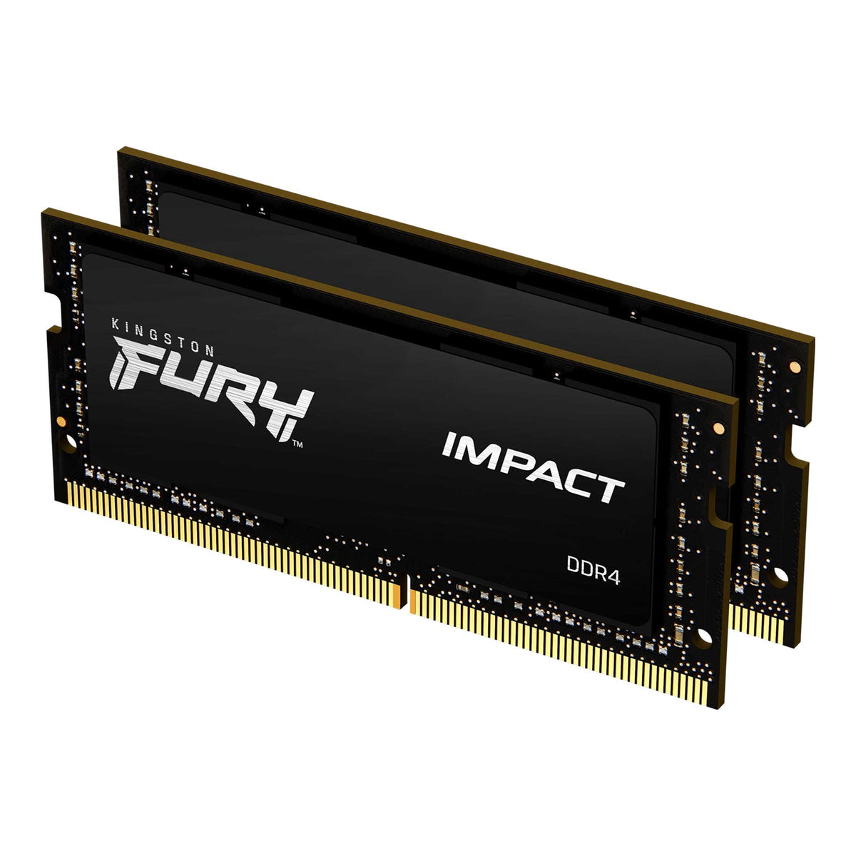 Kingston Fury Impact KF432S20IBK2/16 16GB DDR4 (2x8GB) 3200MHz, Non ECC, CL20, 1.2V, SODIMM Memory - FIXgenie