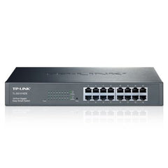 TP - LINK (TL - SG1016DE) 16 - Port Gigabit Easy Smart Switch, Unmanaged, Rackmountable - FIXgenie