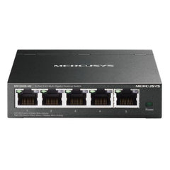 Mercusys (MS105GS-M2) 5-Port 2.5G Multi-Gigabit Desktop Switch, 5x 2.5G Ports, Fanless, Metal Casing