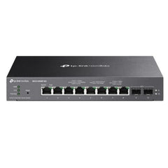TP - LINK (SG2210XMP - M2) Omada 8 - Port 2.5GBASE - T and 2 - Port 10GE SFP+ Smart Switch with 8 - Port PoE+ - FIXgenie