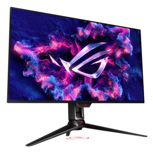 Asus 31.5" ROG Swift OLED 4K HDR Gaming Monitor (PG32UCDM), 3840 x 2160, 0.03ms, USB, 240Hz, Heatsink, DisplayWidget, RGB Lighting, VESA - FIXgenie