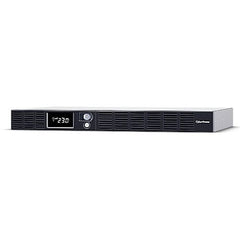 CyberPower Smart App 1500VA Line Interactive 1U Rackmountable Office UPS, 900W, LCD Display, 6x IEC, AVR Energy Saving, Hot - swappable Batteries - FIXgenie