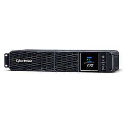 CyberPower Advanced PFC Sinewave 2U Rackmount 1600VA UPS, 1000W, Colour LCD, 8x IEC C13, USB, Hot-swappable Batteries