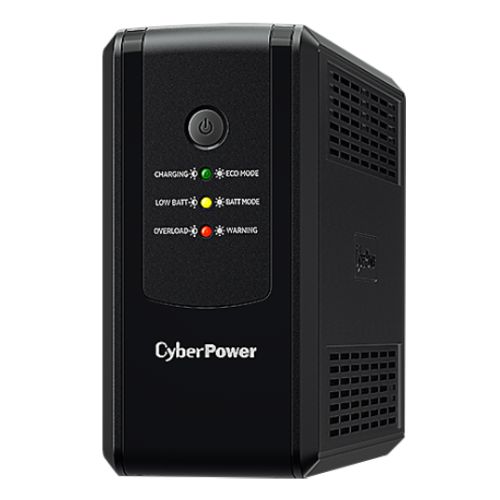 CyberPower UT 800VA Line Interactive Tower UPS, 400W, LED Indicators, 4x UK Plug, AVR Energy Saving - FIXgenie