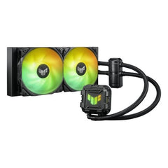 Asus TUF Gaming LC II 240 ARGB Liquid CPU Cooler, 240mm Radiator, ARGB Pump Head, 2 x Gen2 ARGB PWM Fans - FIXgenie