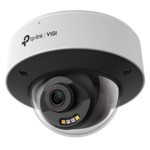TP - LINK (InSight S245 2.8MM) VIGI 4MP Outdoor Full - Colour Dome Network Camera w/ 2.8mm Lens, IP67, PoE, AI Detection/Classification, Two - Way Audio, H.265+ - FIXgenie