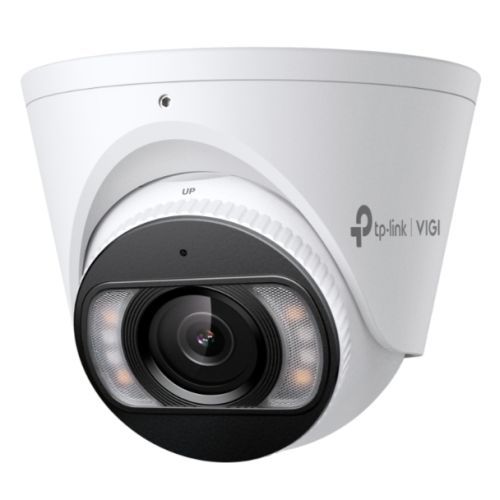 TP - LINK (InSight S485 2.8MM) VIGI 8MP Full - Colour Turret Network Camera w/ 2.8mm Lens, IP67, PoE, AI Detection/Classification, Two - Way Audio, H.265+ - FIXgenie