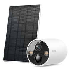 TP-LINK (TAPO C425 KIT) Smart Battery-Powered 2K QHD Outdoor Security Camera & Solar Panel, 10000mAh Battery, Colour Night Vision, AI Detection, 2-Way Audio