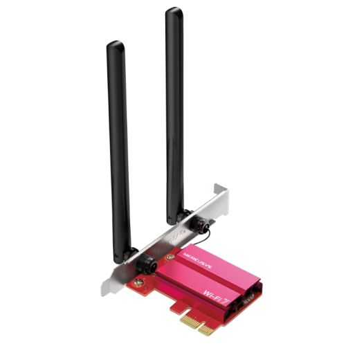 Mercusys MA37BE BE6500 Tri-Band Wi-Fi 7 Bluetooth PCI Express Adapter