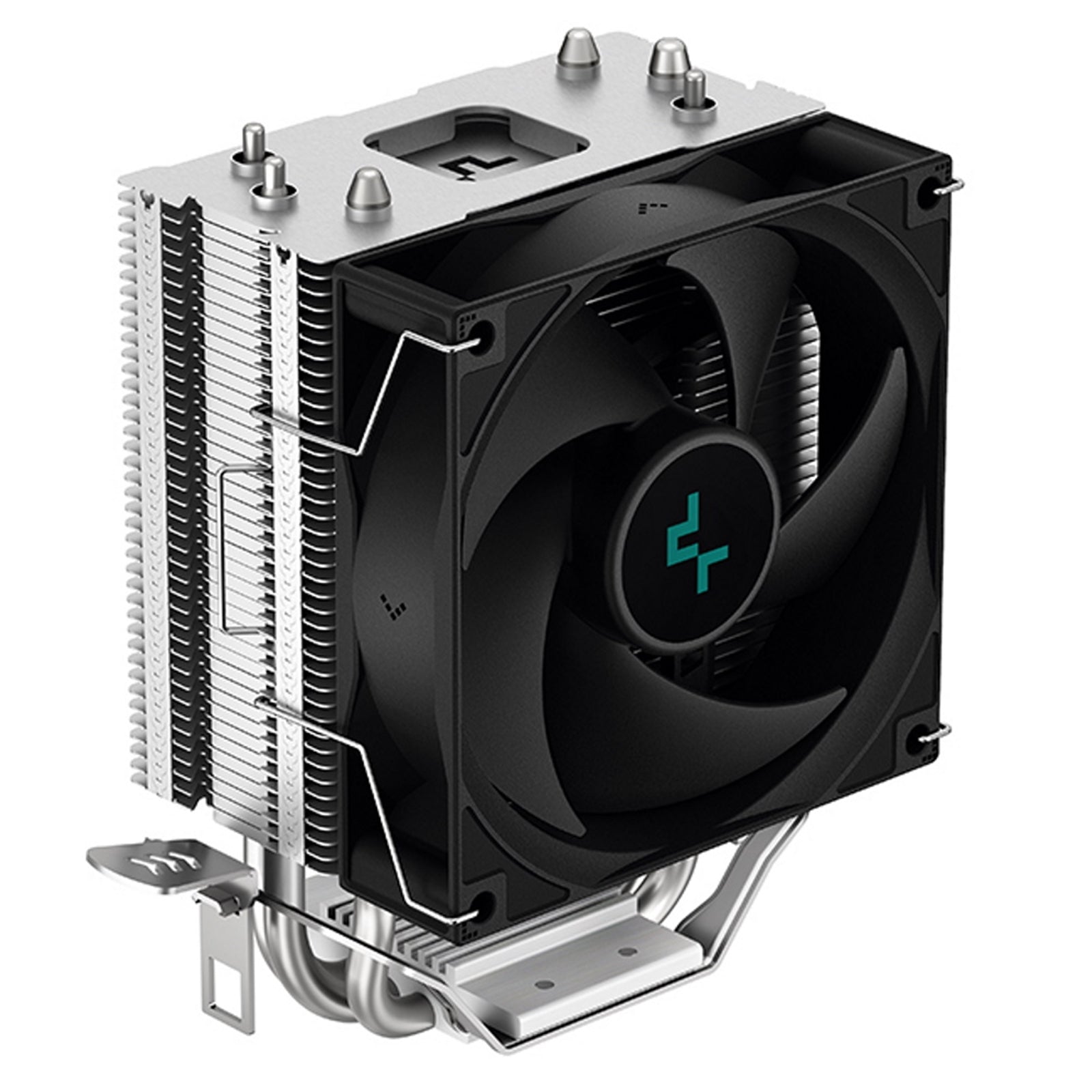 DeepCool AG300 Fan CPU Cooler, Universal Socket, Efficient 92mm PWM Cooling Black Fan, 3050RPM, 3 Heat Pipes, 150W Heat Dissipation Power, Unique Matrix Fin Design, Intel LGA 1700 Bracket Included - FIXgenie