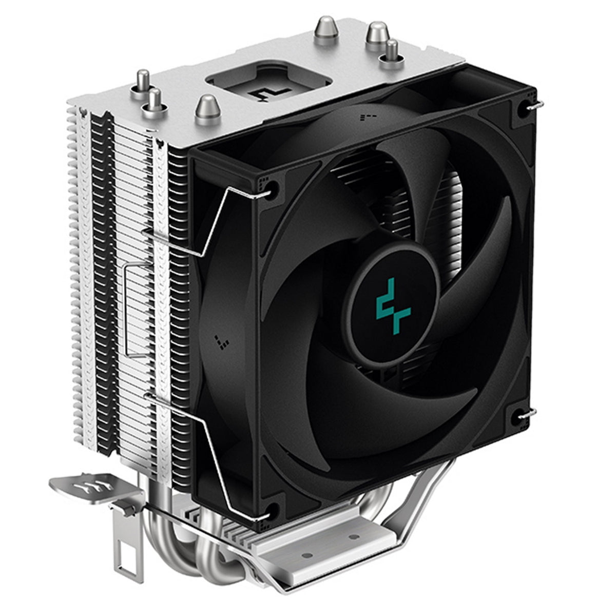 DeepCool AG300 Fan CPU Cooler, Universal Socket, Efficient 92mm PWM Cooling Black Fan, 3050RPM, 3 Heat Pipes, 150W Heat Dissipation Power, Unique Matrix Fin Design, Intel LGA 1700 Bracket Included - FIXgenie