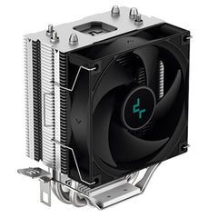 DeepCool AG300 Fan CPU Cooler, Universal Socket, Efficient 92mm PWM Cooling Black Fan, 3050RPM, 3 Heat Pipes, 150W Heat Dissipation Power, Unique Matrix Fin Design, Intel LGA 1700 Bracket Included - FIXgenie