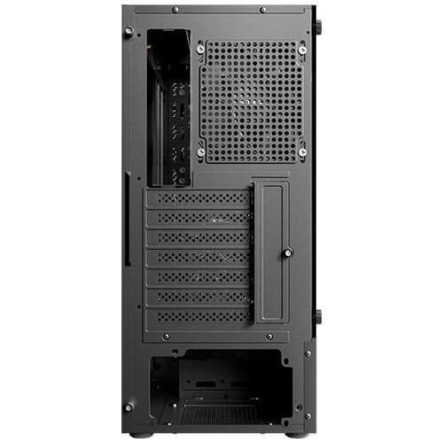 Antec AX26 RGB Elite Mid - Tower Gaming PC Case - Pre - Installed 4 x 120mm Fixed - RGB Fans, Tempered Glass Side Panel, High - Airflow Mesh Front - ATX/Micro - ATX/ITX - FIXgenie