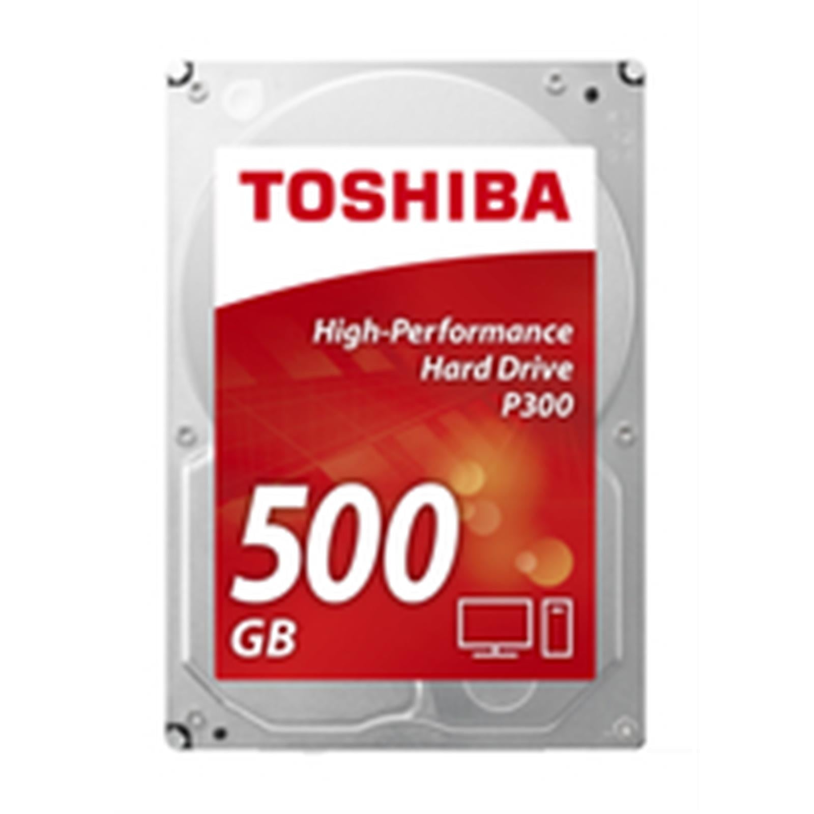 Toshiba P300 HDWD105UZSVA 500GB 3.5" 7200RPM 64MB Cache SATA III Internal Hard Drive - FIXgenie