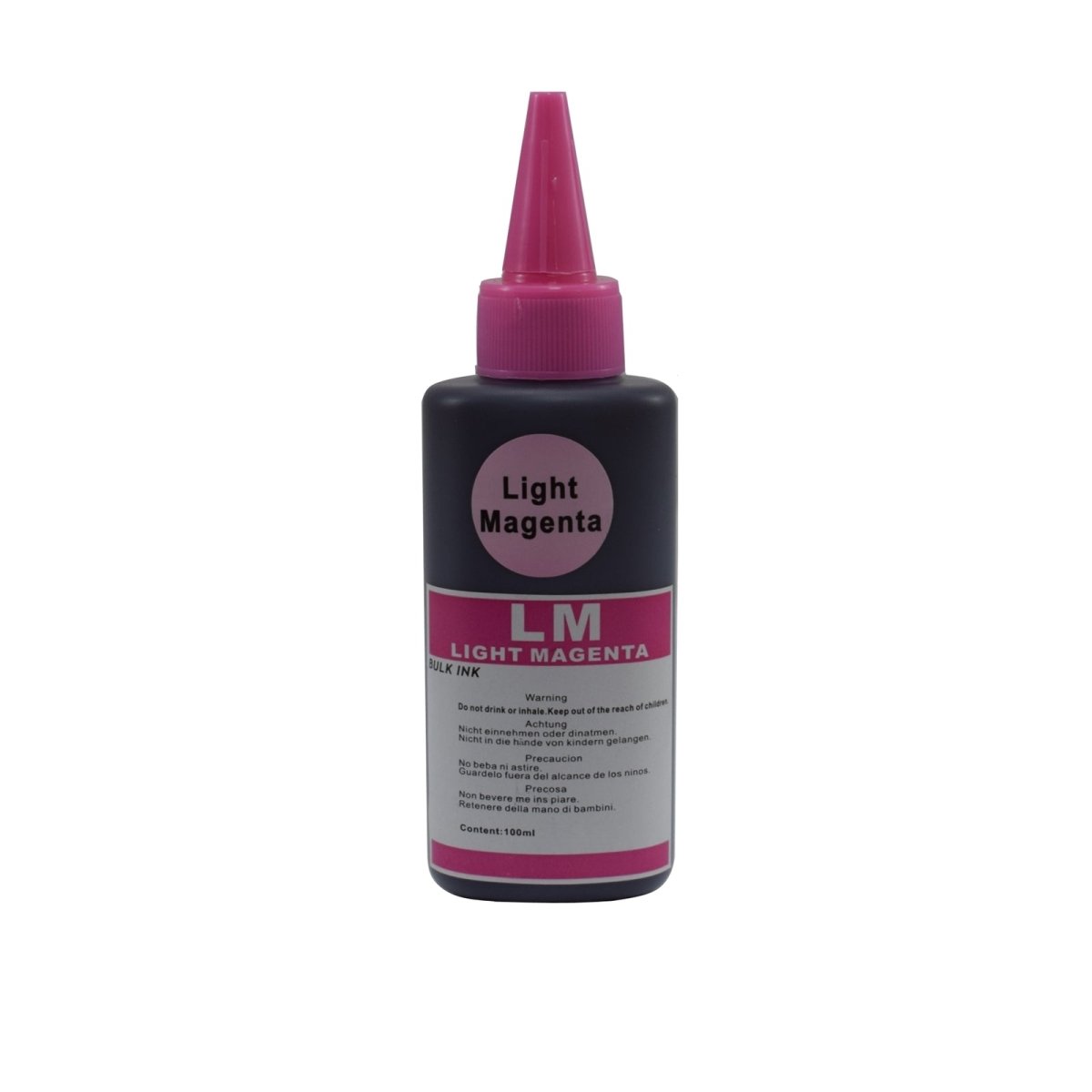InkLab Universal Refill Ink For Brother/Canon/Epson Light Magenta 100ml - FIXgenie