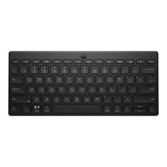 HP 355 Compact Multi-Device Keyboard, Bluetooth Wireless, Pair up to 3 Devices, Up To 2 Year Battery Life, Qwerty UK English Layout, Black
