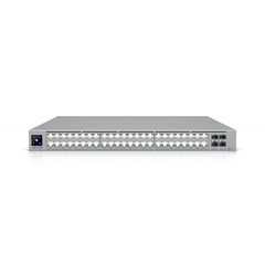 Ubiquiti (USW-Pro-XG-48) Professional-grade, 48-port Layer 3 Etherlighting switch with (32) 10 GbE, (16) 2.5 GbE, and (4) 25G SFP28 ports.