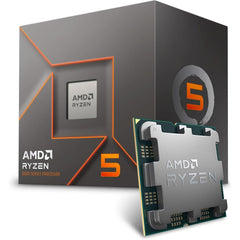 MD Ryzen 5 8400F 4.7GHz 6 Core AM5 Processor, 12 Threads, 4.2GHz up to 4.7GHz Boost, 22MB Cache,65W, No Fan, Radeon Graphics