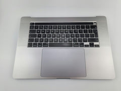 Genuine MacBook Pro 16" 2019 A2141 Palmrest English Keyboard Space Grey - FIXgenie