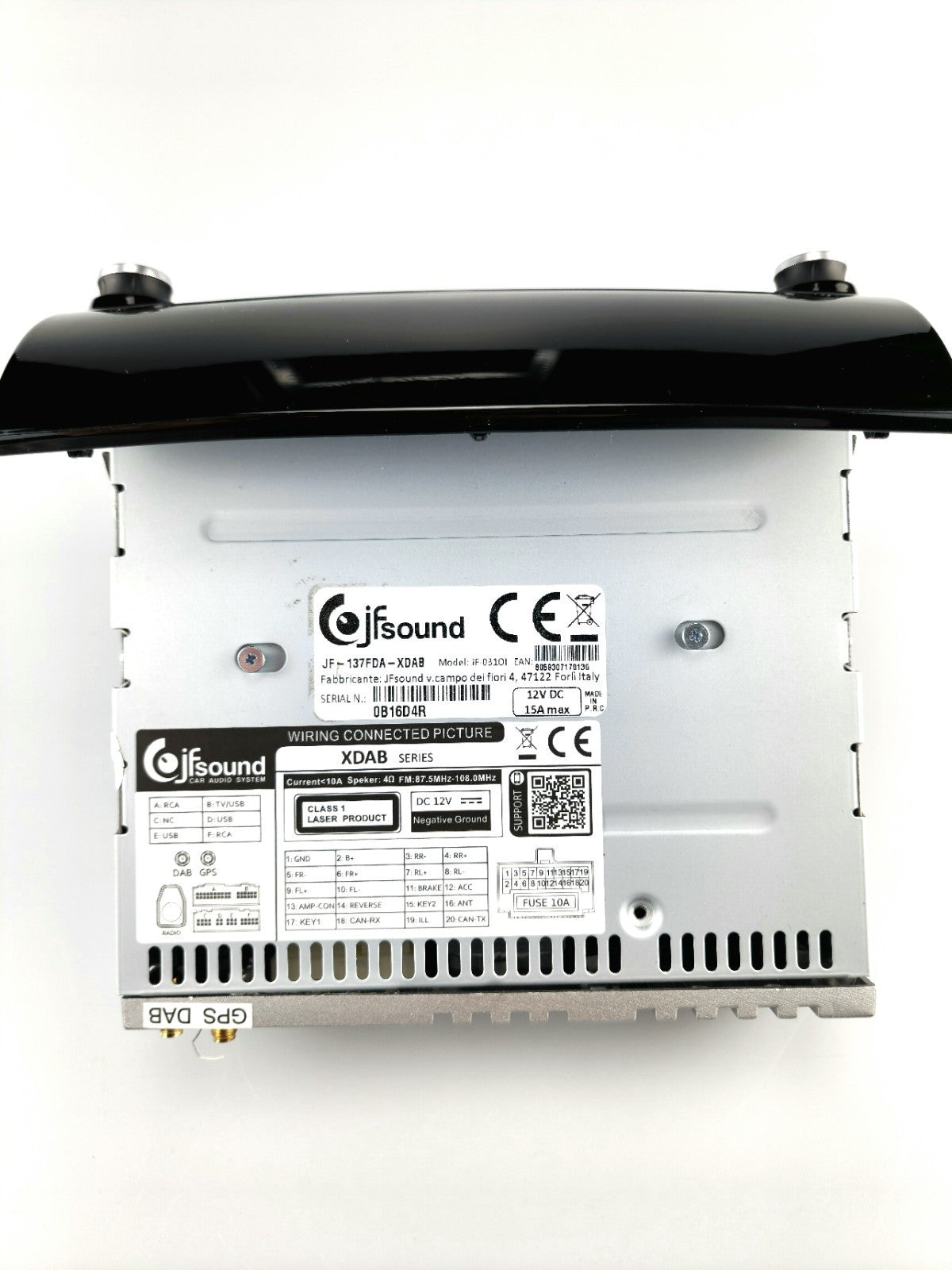 Fiat Ducato 290 Android GPS Bluetooth WiFi Dab USB Full HD Touchscreen Display - FIXgenie