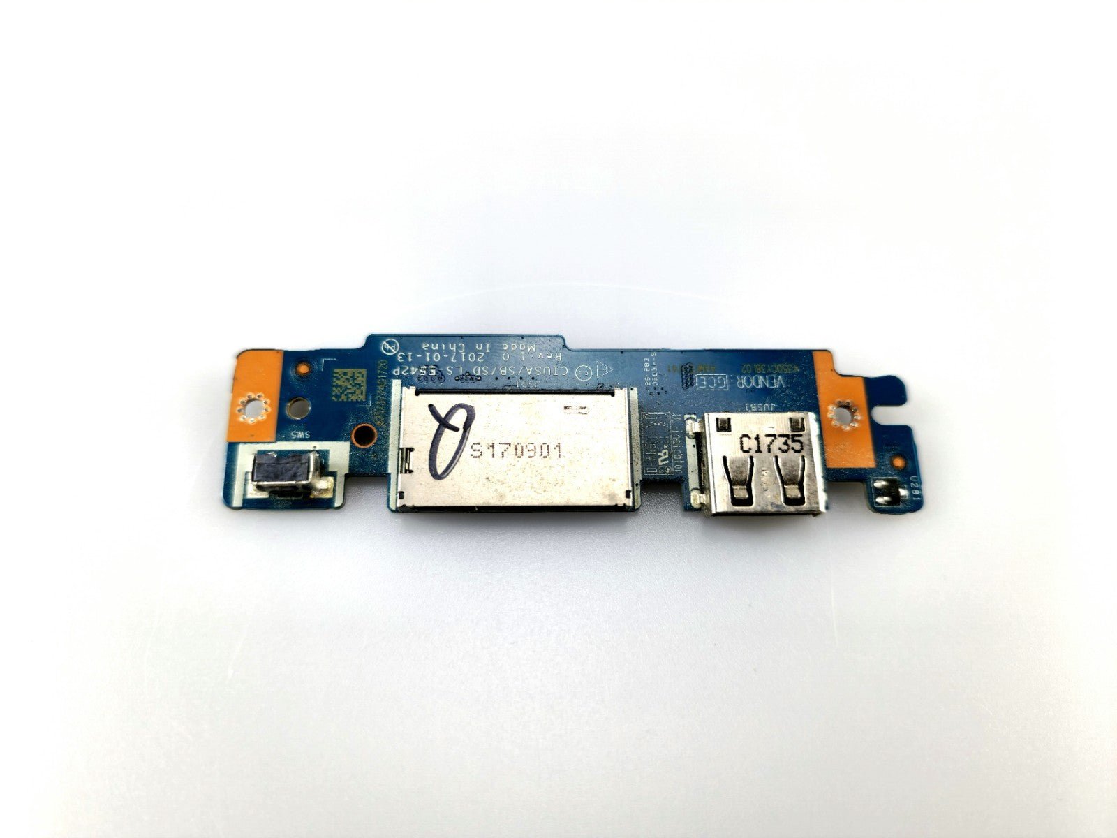 Lenovo 320S - 14IKB 520S - 14IKB LS - E542P USB Card Reader IO Board - FIXgenie