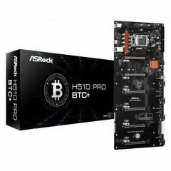 ASRock H510 Pro BTC+ Mining Motherboard, Intel Socket 1200, 10th/11th Gen - FIXgenie