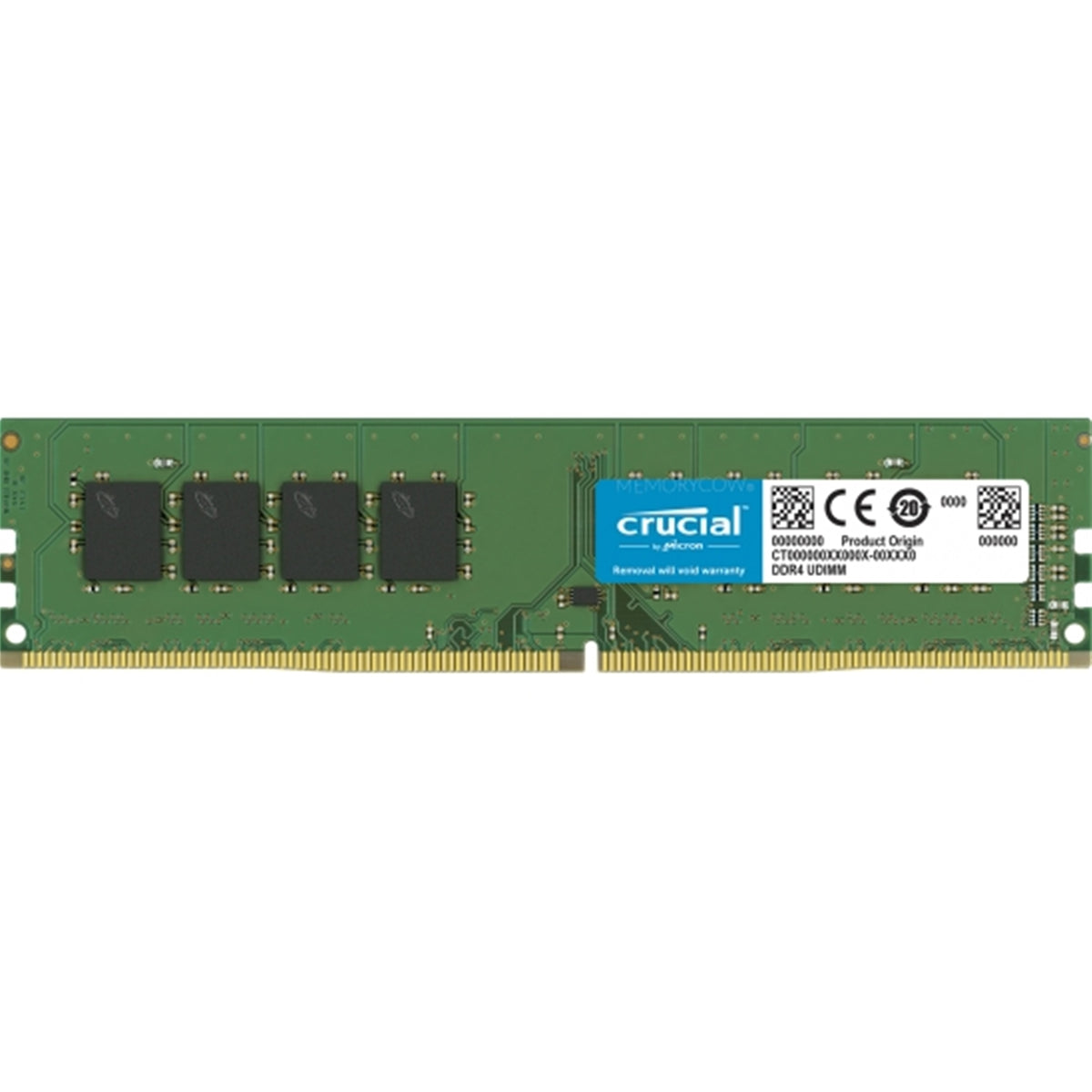Crucial CT8G4DFRA32A 8GB (1x 8GB) DIMM System Memory, 3200MHz, DDR4, CL22