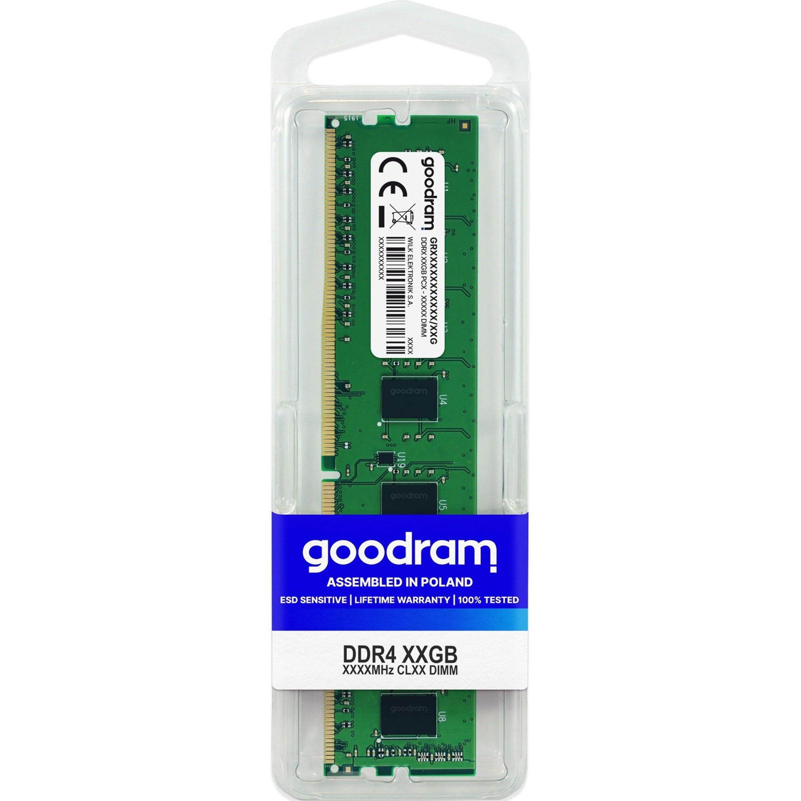 Goodram GR3200D464L22/16G 16GB System Memory (1 x 16GB) DDR4 3200MHz - FIXgenie