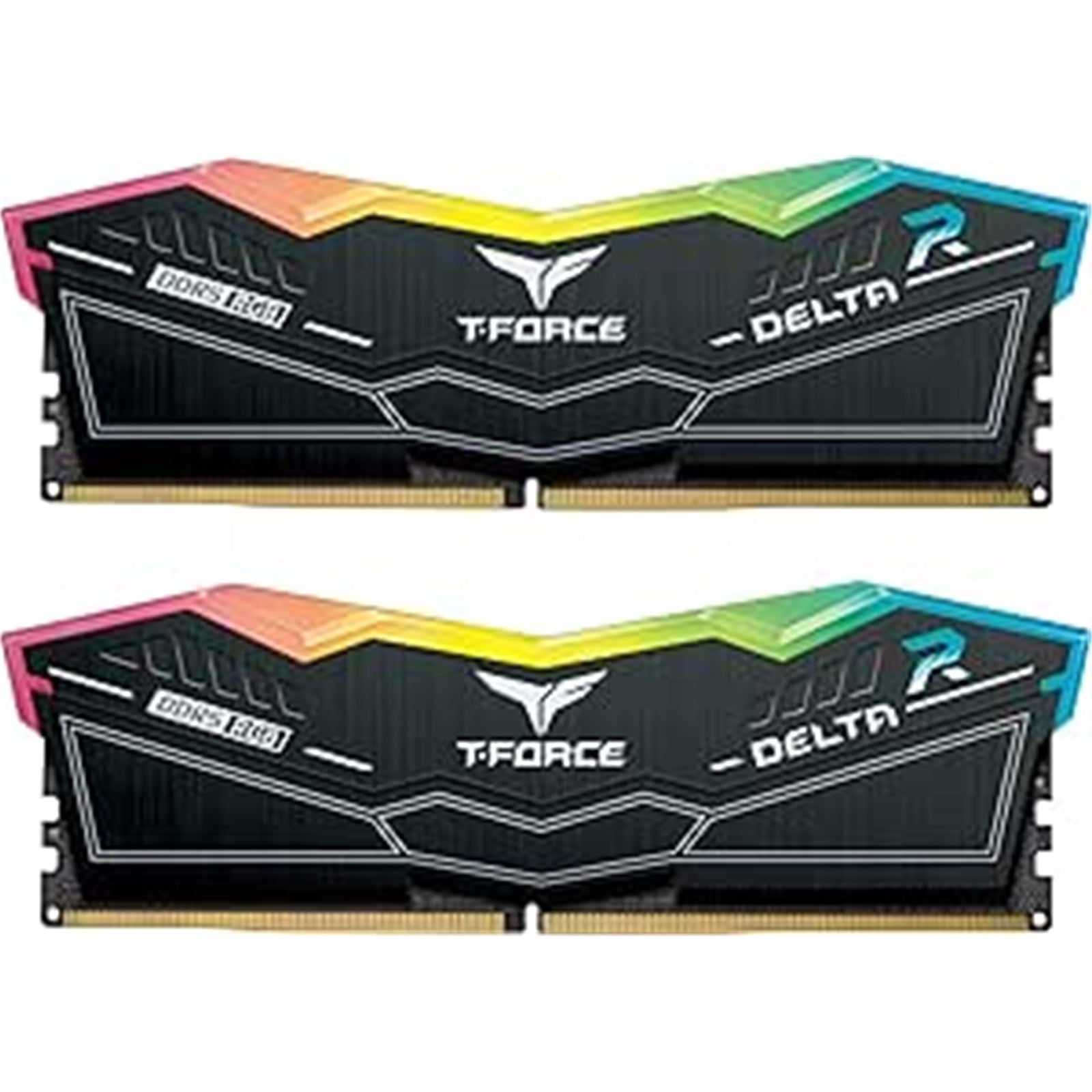 Team T - Force Delta RGB FF3D532G7600HC36DDC01 32GB DDR5 7600MHz System Memory, 2 x 16GB, Black, 36 - 46 - 46 - 84 1.40V - FIXgenie