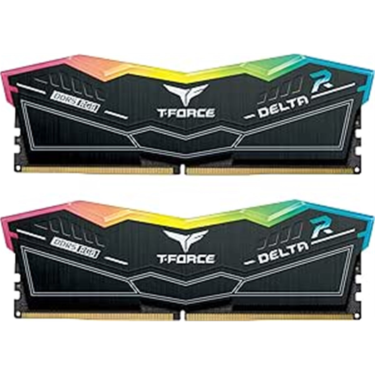 Team T - Force Delta RGB FF3D532G7600HC36DDC01 32GB DDR5 7600MHz System Memory, 2 x 16GB, Black, 36 - 46 - 46 - 84 1.40V - FIXgenie