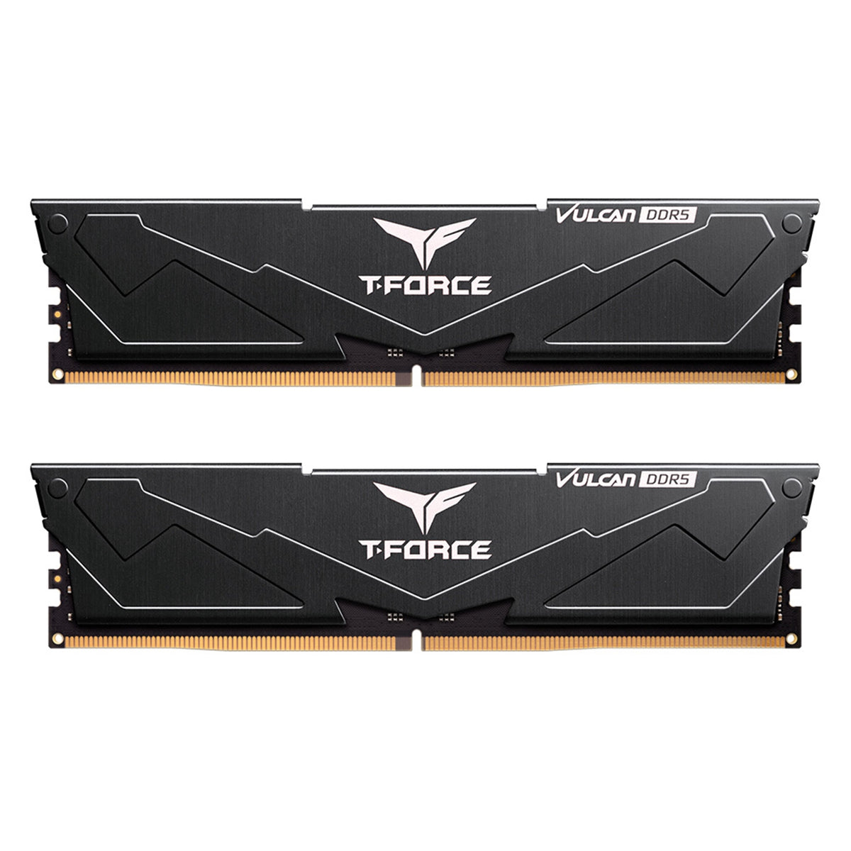 Team T - Force Vulcan FLBD516G6000HC38ADC01 System Memory, 16GB (2 x 8GB) DDR5, 6000MHz, CL38, Black - FIXgenie